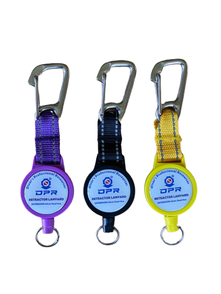 Mini Retractor mit Inox Karabiner