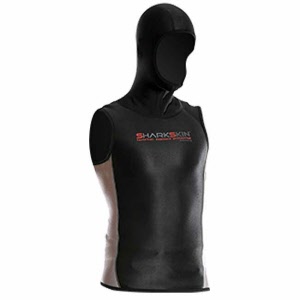 Sharkskin Chillproof vest with hood Man